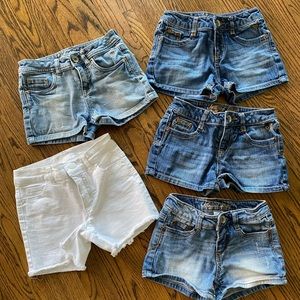Girls Justice Jean Shorts 10S
